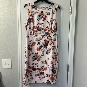 Calvin Klein floral dress